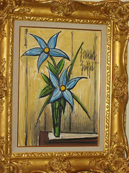 Bernard Buffet: Impatiences de Guinee, 1993 - Painting