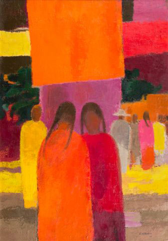 Bernard Cathelin: March� � Tepotzan, Mexico